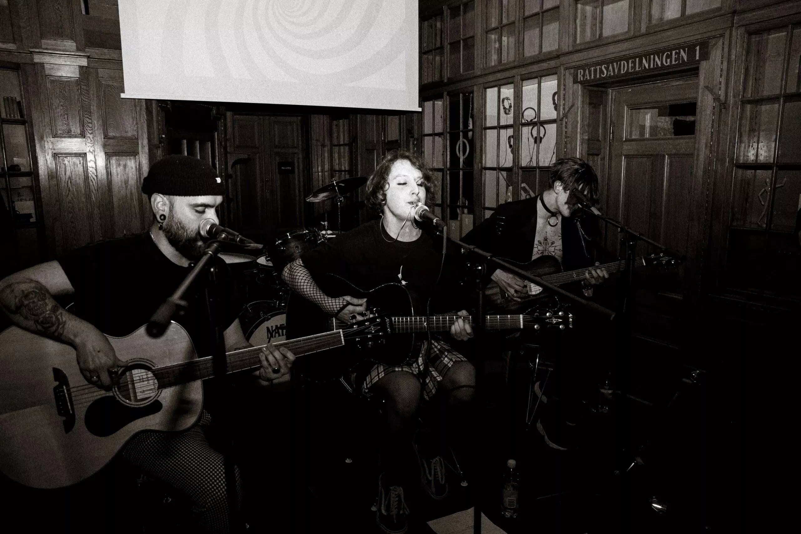 Tribe Friday performing together